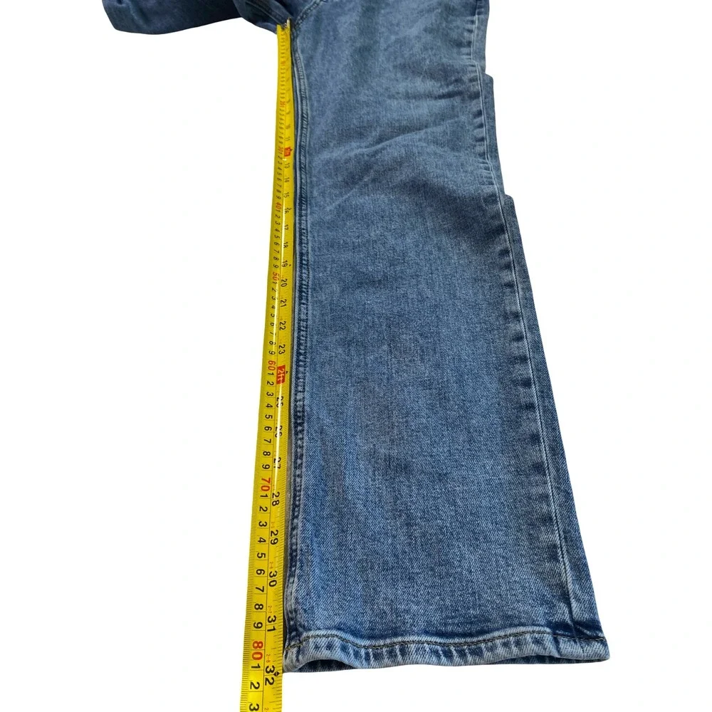 Banana Republic Slim Fit Jeans Mens 33x34 Medium Wash Blue Denim Stretch Pants